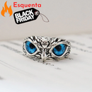 Anel Talismã Olho de Coruja - Esquenta Black Friday