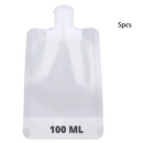 Kit Frascos Transparentes Travel Bag - Compre 3 LEVE 5