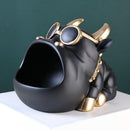 Estatueta de Cão Bulldog Decorativa