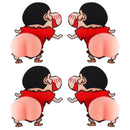 Anti-Colisão 3D - Sticker Ass