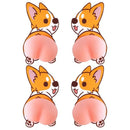Anti-Colisão 3D - Sticker Ass