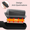 PROMOÇÃO DE 2022 - MVC | HAIRSLEEK - Escova Alisadora 5 Em 1 - Alisa, Seca, Hidrata, Modela E Anti-Frizz - Bivolt ✅